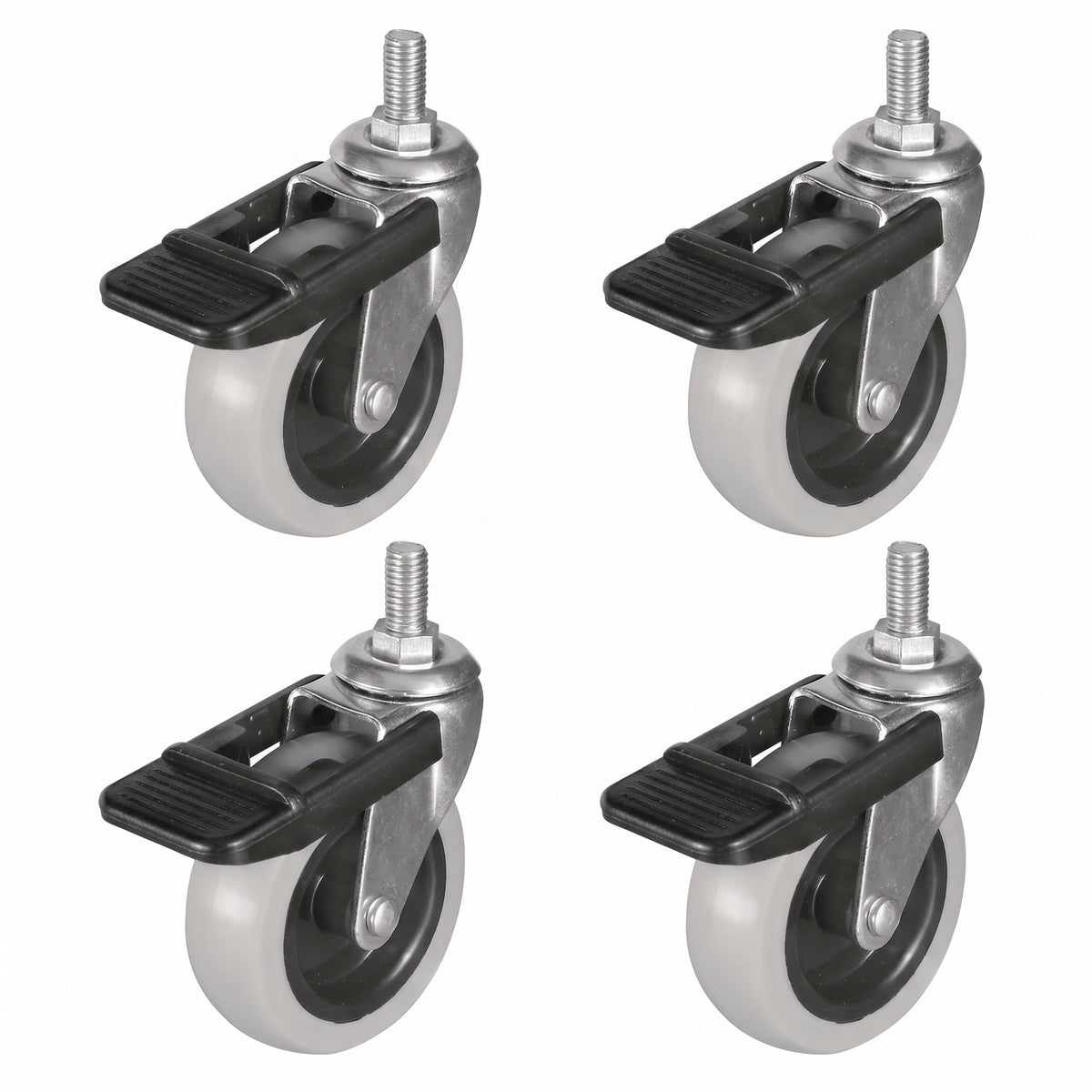 M10 Threaded Caster Kit (4 Pack)